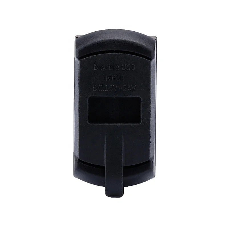 Y&D Universal Rocker Switch USB Car Charger - Dual 4.8A USB Power Socket & 12V Outlet for Automobile Rocker Panels - Image 4